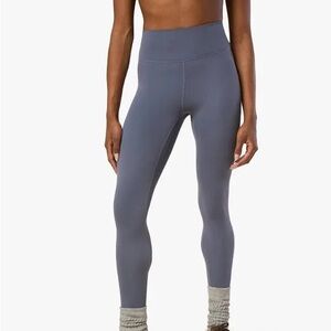 $55 NWT Menore Women's Blue-Gray High-Waisted Leggings Size Medium